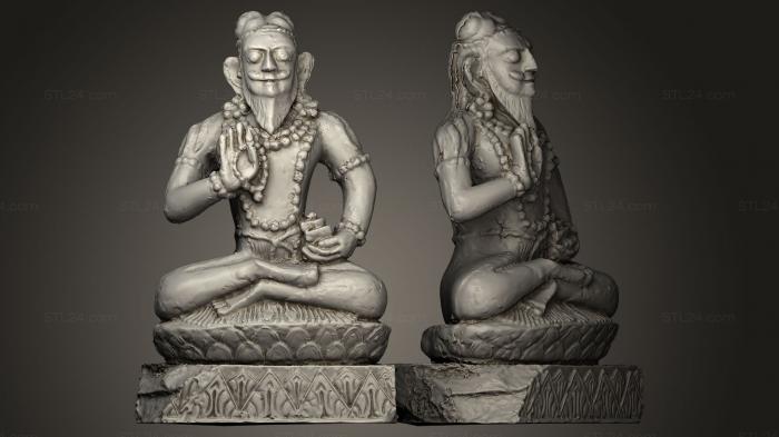Religious statues (Sage 18th century w2 LOD, STKRL_0024) 3D models for cnc