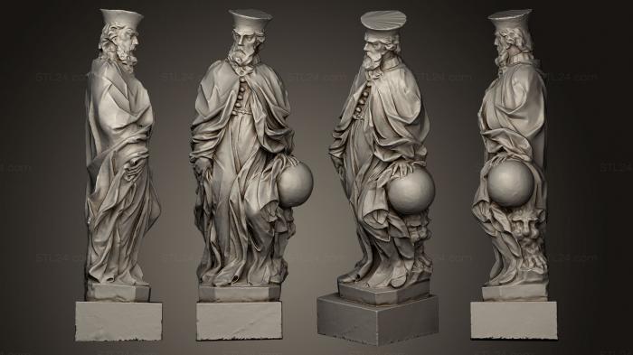 Статуи религиозные (Наутика и Марко Поло 1, STKRL_0122) 3D модель для ЧПУ станка