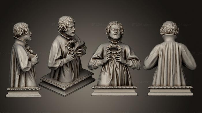 Статуи религиозные (Реликварио де Сан-Франциско Хавьер, STKRL_0127) 3D модель для ЧПУ станка