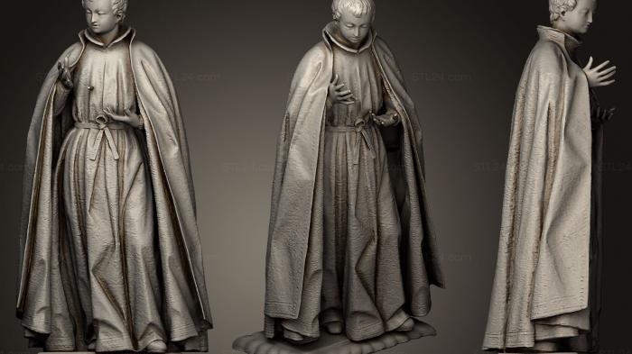 Статуи религиозные (Сан-Эстанислао-де-Костка, STKRL_0133) 3D модель для ЧПУ станка