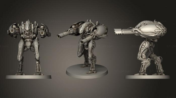 Military figurines (Alien Titan Mash Up, STKW_0576) 3D models for cnc