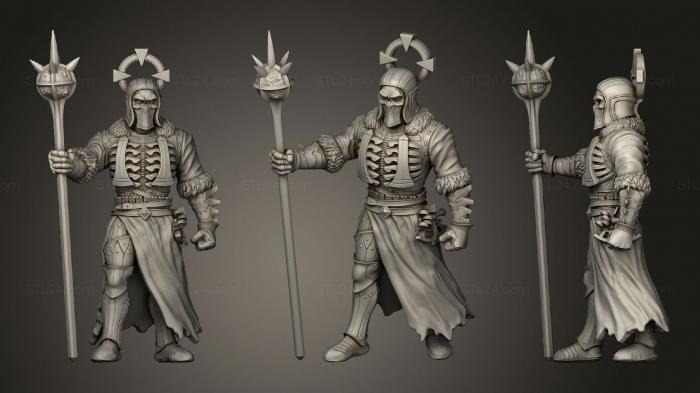 Military figurines (Anthiriel 40 elven deathpriest 41, STKW_0607) 3D models for cnc