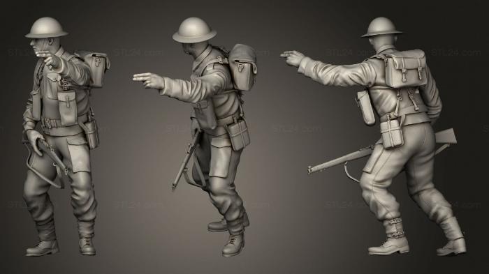 Military figurines (British soldiers 2 002, STKW_0676) 3D models for cnc