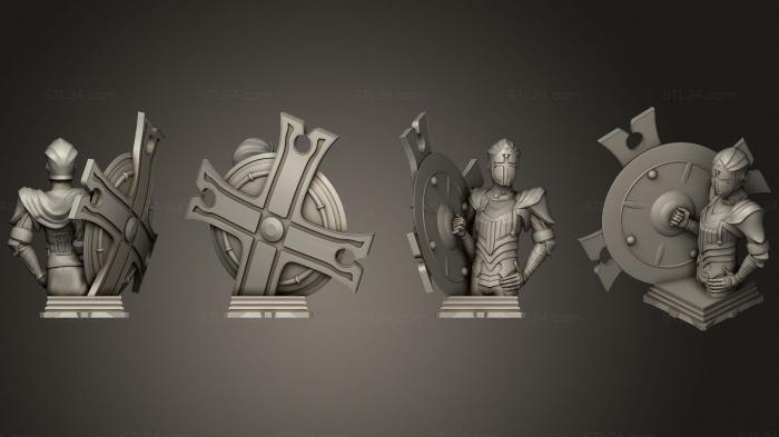 Military figurines (Classes chess set3, STKW_0736) 3D models for cnc