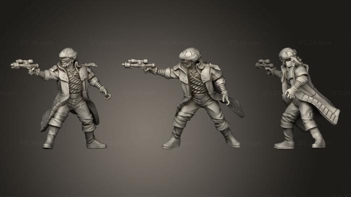 Military figurines (Crafty Privateer, STKW_0755) 3D models for cnc
