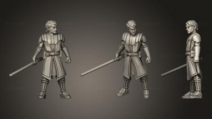 Military figurines (Dark Fire Designs 3, STKW_0794) 3D models for cnc