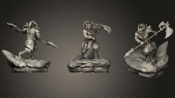 Military figurines (Demon Sculpt, STKW_0809) 3D models for cnc