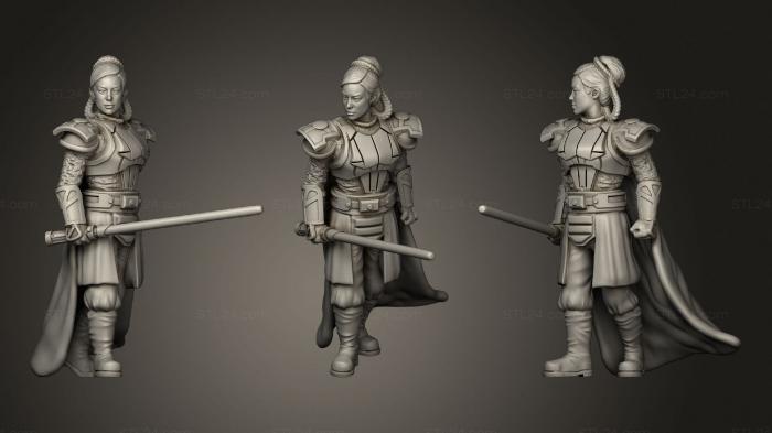 Military figurines (Digel Sare with sword, STKW_0819) 3D models for cnc