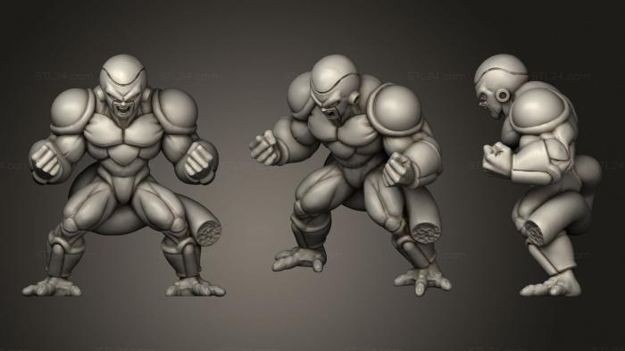 Military figurines (Freeza Form Dragon Ball, STKW_0994) 3D models for cnc