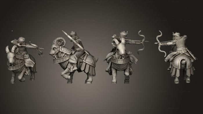 Military figurines (Mounts, STKW_10004) 3D models for cnc