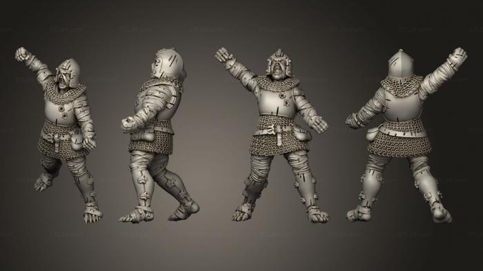 Military figurines (Mummies 01, STKW_10018) 3D models for cnc