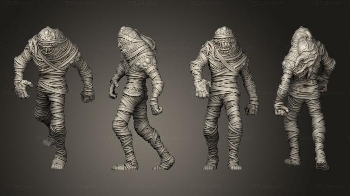 Military figurines (Mummy 2, STKW_10020) 3D models for cnc