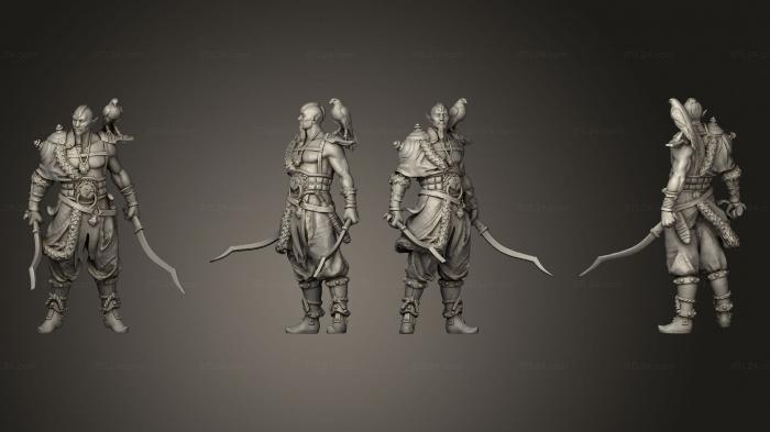 Military figurines (Nachin Altan, STKW_10053) 3D models for cnc