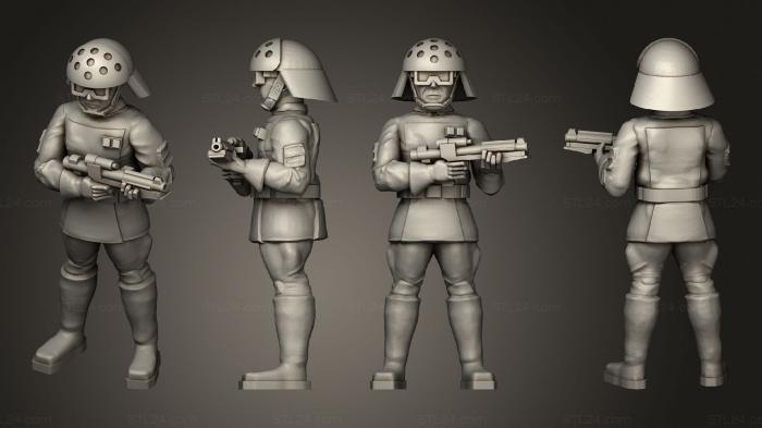 Military figurines (Navy Trooper 1, STKW_10080) 3D models for cnc