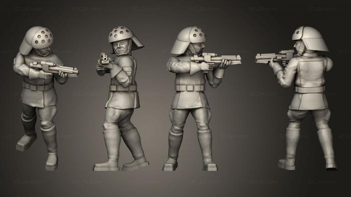 Military figurines (Navy Trooper 2, STKW_10081) 3D models for cnc