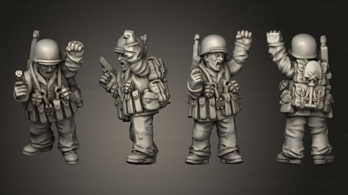 Military figurines (NCO 34, STKW_10087) 3D models for cnc
