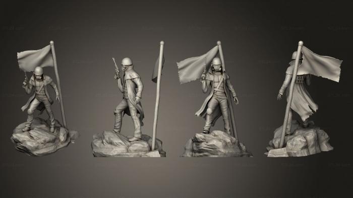 Military figurines (NCR Ranger, STKW_10107) 3D models for cnc