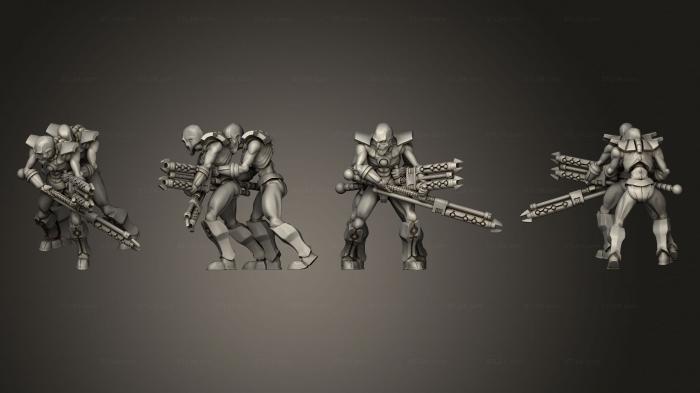 Military figurines (Necroyd Tomb Lords Promos, STKW_10138) 3D models for cnc
