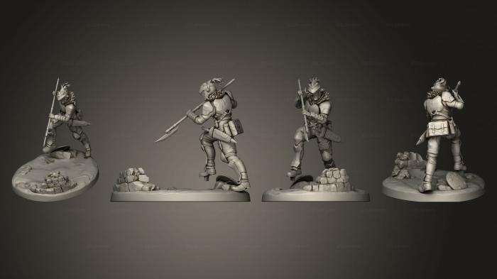Military figurines (Neko Figurines, STKW_10145) 3D models for cnc