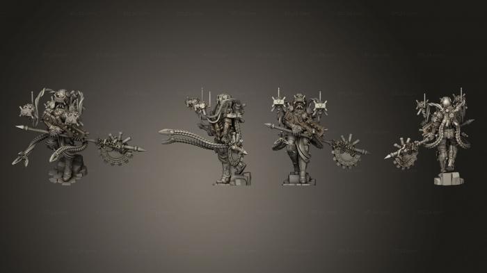 Military figurines (NEW MECHANIC US HUNTER CHARON, STKW_10154) 3D models for cnc