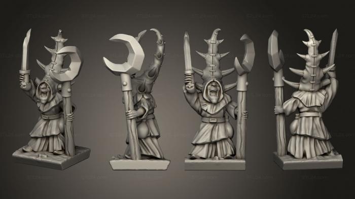 Military figurines (Night goblin base Goblin 2, STKW_10192) 3D models for cnc