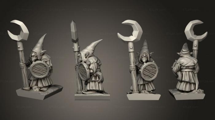 Military figurines (Night goblin base Goblin 10, STKW_10200) 3D models for cnc