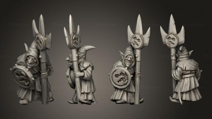 Military figurines (Night goblin solo Goblin 1, STKW_10208) 3D models for cnc