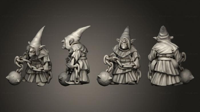 Military figurines (Night goblin solo Goblin 9, STKW_10216) 3D models for cnc