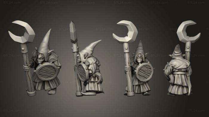 Military figurines (Night goblin solo Goblin 10, STKW_10217) 3D models for cnc