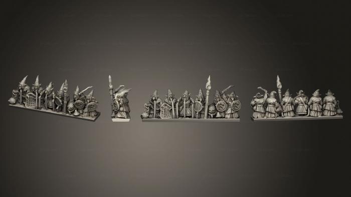 Military figurines (Night goblin stripes 04, STKW_10226) 3D models for cnc