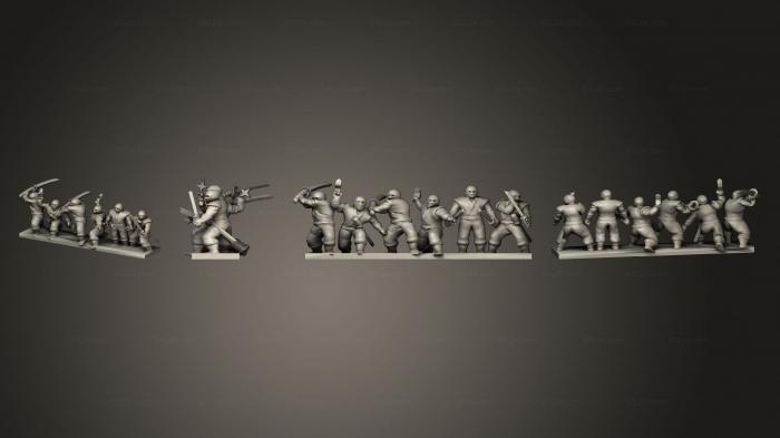 Military figurines (Ninja 10, STKW_10280) 3D models for cnc