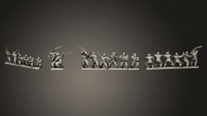 Military figurines (Ninja 11, STKW_10281) 3D models for cnc