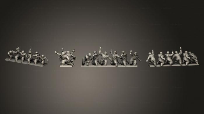 Military figurines (Ninja 12, STKW_10282) 3D models for cnc