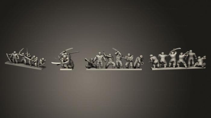Military figurines (Ninja 15, STKW_10285) 3D models for cnc