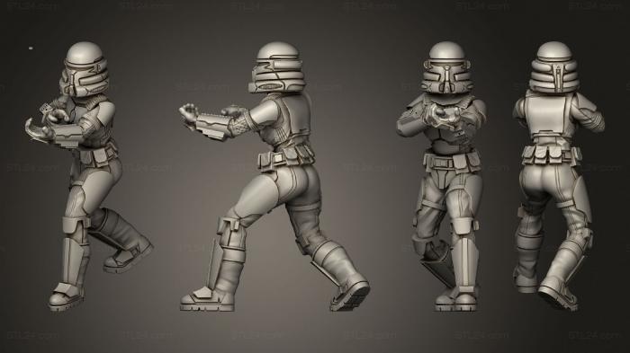 Military figurines (Nite Owl Carbine 2, STKW_10289) 3D models for cnc
