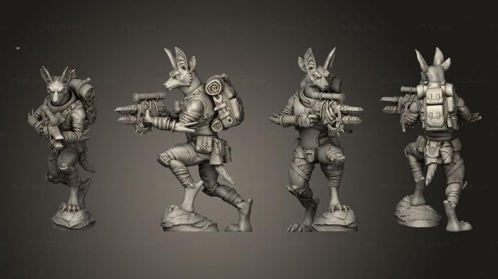Military figurines (Nomads 5 Spiker, STKW_10331) 3D models for cnc