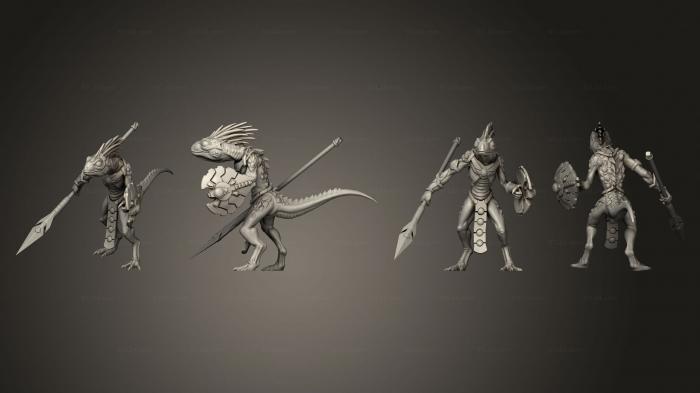 Military figurines (Nova Raptor 03, STKW_10350) 3D models for cnc