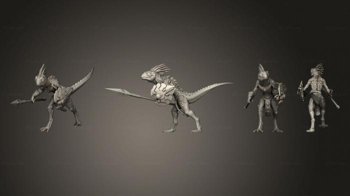 Military figurines (Nova Raptor 04, STKW_10351) 3D models for cnc