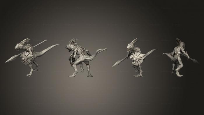 Military figurines (Nova Raptor 05, STKW_10352) 3D models for cnc