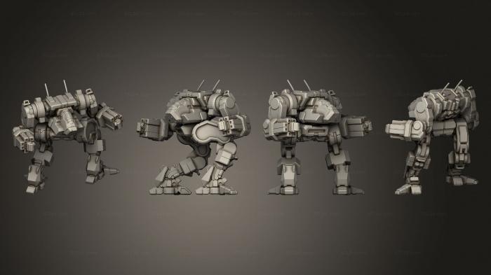 Military figurines (NVA Prime 4, STKW_10358) 3D models for cnc