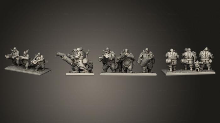 Military figurines (Ogre 03, STKW_10430) 3D models for cnc