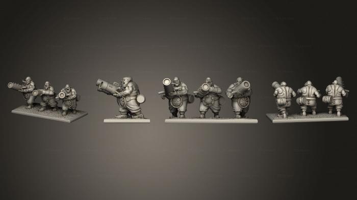 Military figurines (Ogre 04, STKW_10431) 3D models for cnc