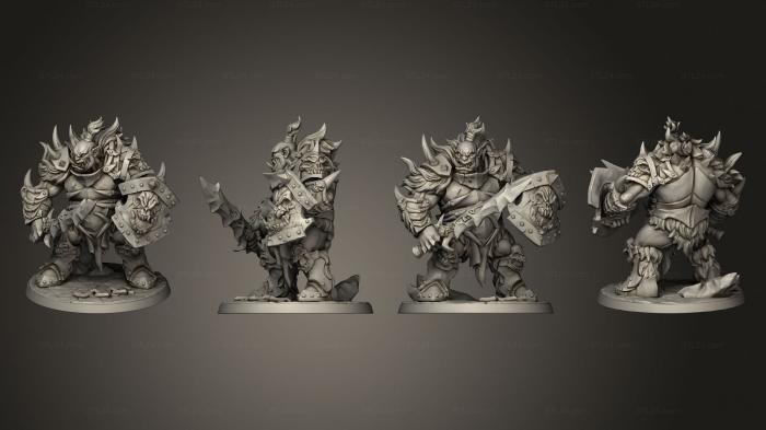 Military figurines (Ogre D, STKW_10448) 3D models for cnc