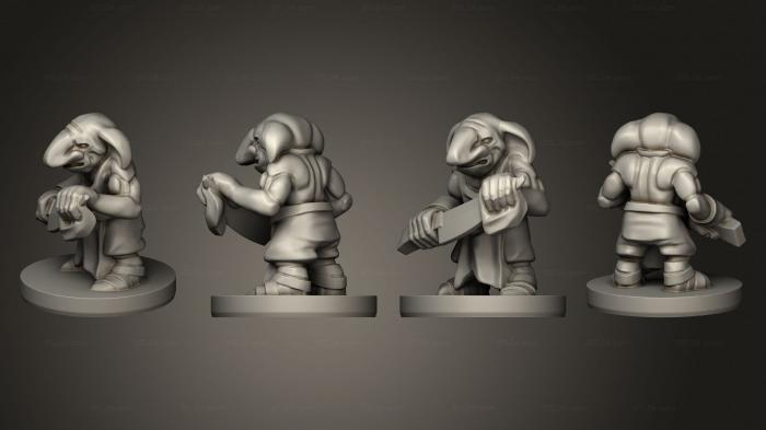 Military figurines (Ogre Gnoblar 01, STKW_10455) 3D models for cnc