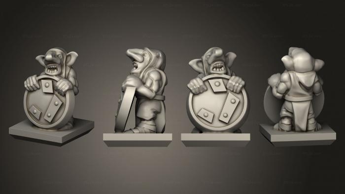 Military figurines (Ogre Gnoblar 06, STKW_10460) 3D models for cnc