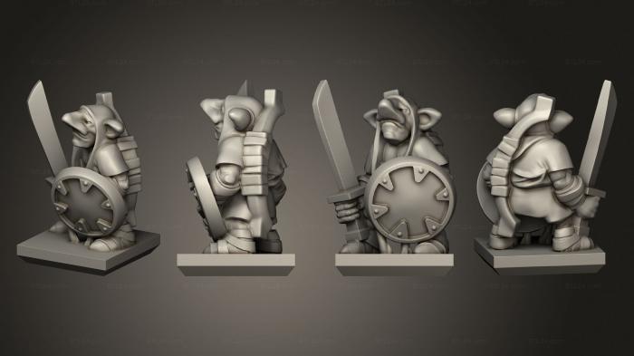 Military figurines (Ogre Gnoblar 11, STKW_10465) 3D models for cnc