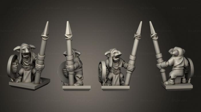 Military figurines (Ogre Gnoblar 12, STKW_10466) 3D models for cnc