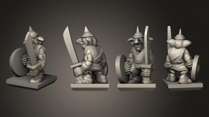 Military figurines (Ogre Gnoblar 18, STKW_10472) 3D models for cnc