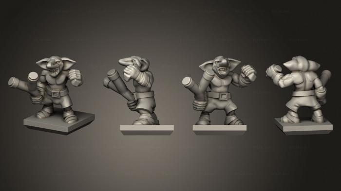 Military figurines (Ogre Gnoblar 19, STKW_10473) 3D models for cnc