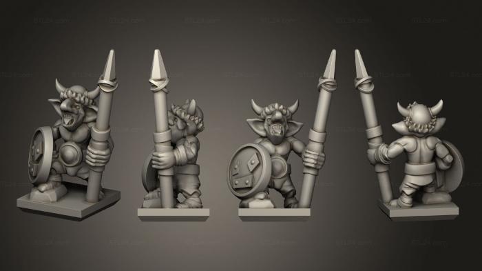 Military figurines (Ogre Gnoblar 20, STKW_10474) 3D models for cnc